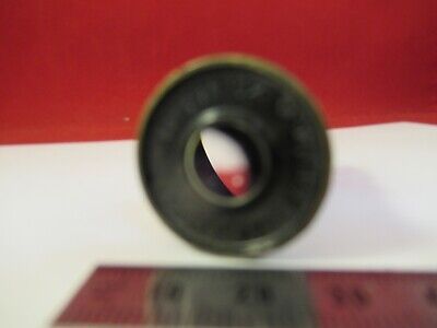 LEITZ GERMANY MICROSCOPE PART EYEPIECE OCULAR 10X LENS OPTICS AS PICTURED 8-A-17