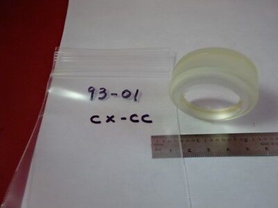 OPTICAL DOUBLET LENS ZEISS CONVEX CONCAVE GERMANY OPTICS AS PICTURED &93-01