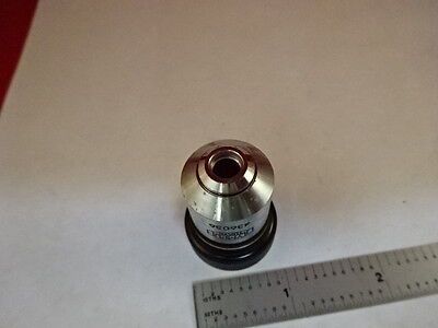 MICROSCOPE PART OLYMPUS JAPAN OBJECTIVE M10 10X OPTICS AS IS #21-A-15