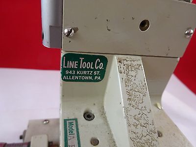 LINE TOOL FOUR MICROMETERS STAGE POSITIONING FOR OPTICS AS IS BIN#C9-A-01