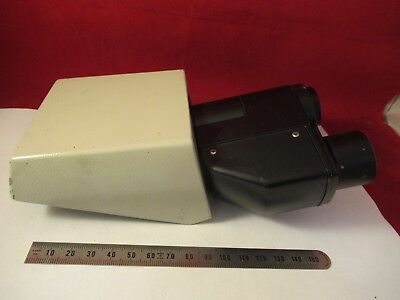 BINOCULAR HEAD NIKON JAPAN OPTICS MICROSCOPE PART AS PICTURED #66-A-55