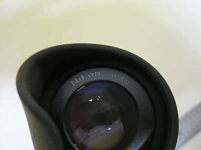 MICROSCOPE PART NIKON JAPAN EYEPIECE 10X/21 OPTICS AS IS BIN#T6-23