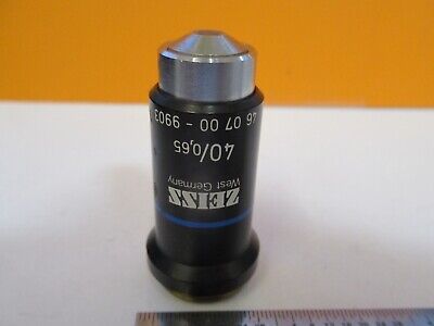 ZEISS 460700 OBJECTIVE 40X /160 OPTICS MICROSCOPE PART AS PICTURED &H8-C-31