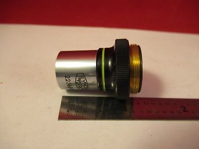 OLYMPUS JAPAN OBJECTIVE M40 40X MICROSCOPE PART OPTICS AS PICTURED &75-B-19