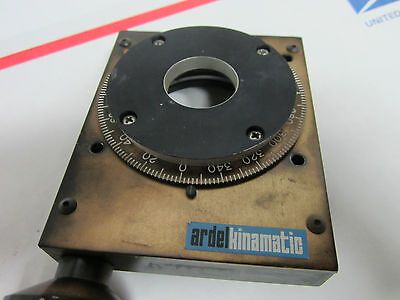 OPTICAL POSITIONER ARDEL KINAMATIC ROTATION MICROMETER BIN#PSEL