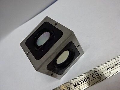 HP 10706A CUBE BEAM SPLITTER INTERFEROMETER OPTICAL LASER OPTICS AS IS &83-43