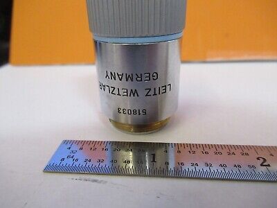 LEITZ GERMANY OBJECTIVE 40X /160 MICROSCOPE PART OPTICS AS PICTURED &85-B-32