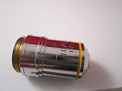 LEICA LEITZ OPTICAL MICROSCOPE PART OBJECTIVE PL 10X OPTICS BIN#ERGOLUX