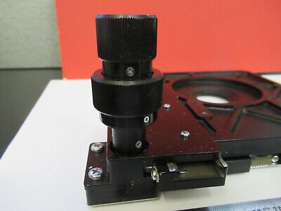 SUPERB BAUSCH LOMB XY STAGE TABLE PERFECT MICROSCOPE PART AS PICTURED &8Z-A-65