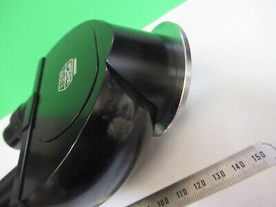 ERNST LEITZ GERMANY BINOCULAR HEAD OPTICS MICROSCOPE PART AS PICTURED &3-C-20