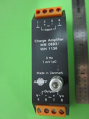 BRUEL KJAER DIFFERENTIAL CHARGE AMPLIFIER ACCELEROMETER VIBRATION sku#8C xv