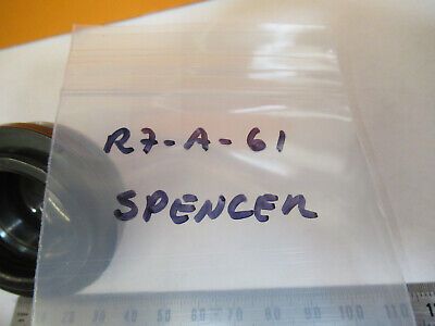 antique spencer condenser + iris MICROSCOPE PART AS PICTURED R7-A-61