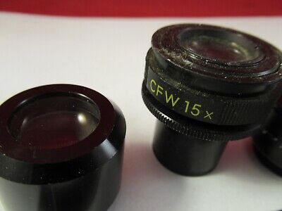 FOR PARTS LOT EYEPIECE OCULAR MICROSCOPE PART OPTICS AS PICTURED &29-A-12