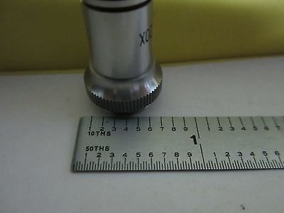 MICROSCOPE PART MINI OBJECTIVE  20X OPTICS AS IS BIN#34-T-25