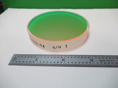 OPTICAL FLAT FUSED SILICA ZYGO 3" DIA BEAM SPT LASER OPTICS AS PICTURED #15-A-80