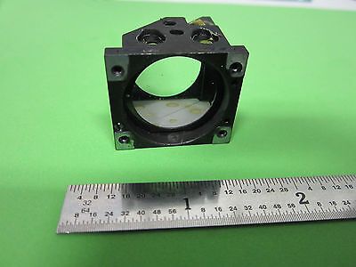 OPTICAL MICROSCOPE PART PRISM LEITZ GERMANY OPTICS BIN #4V-38 xv iii