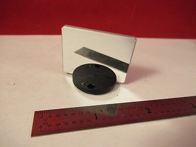 WILD SWISS MOUNTED MIRROR MICROSCOPE PART OPTICS AS PICTURED &75-B-25