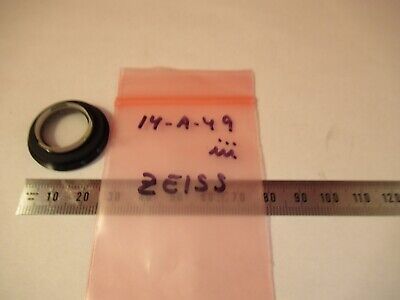 ZEISS GERMANY MOUNTED LENS HEAD OPTICS MICROSCOPE PART AS PICTURED &14-A-49