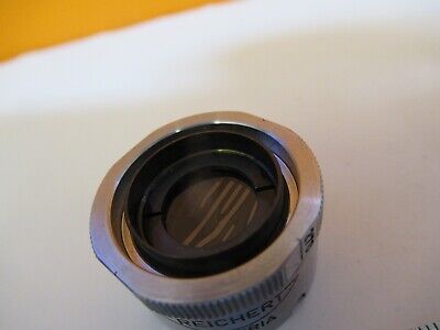 FOR PARTS REICHERT AUSTRIA POLARIZER LENS MICROSCOPE PART AS PICTURED &P7-A-25