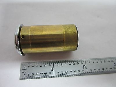 MICROSCOPE PART OBJECTIVE OPTICS #J8-40-C