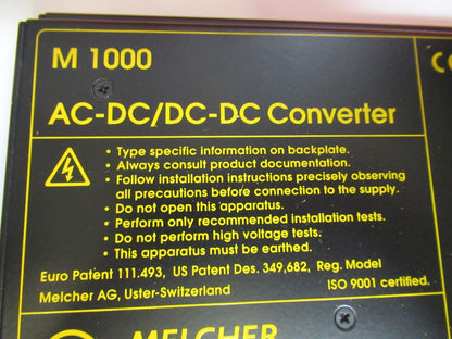 AC-DC CONVERTER MELCHER M1000 Y5-A-32