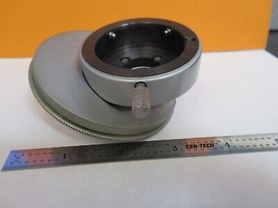 REICHERT AUSTRIA NOSEPIECE BRASS MICROSCOPE PART OPTICS AS PICTURED &11-B-08