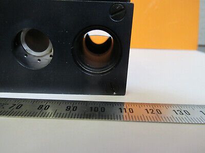 LEICA GERMANY DMRX cube block iris diaphragm MICROSCOPE PART AS PICTURED P1-A-13