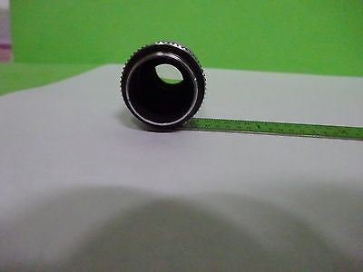 MICROSCOPE PART OBJECTIVE LEITZ GERMANY NPL FLUOTAR 10X OPTICS AS IS BIN#V3-B-09