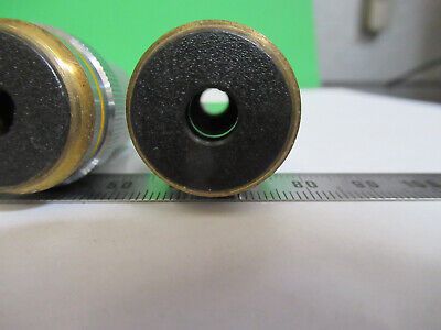 ASSORTED OBJECTIVES LENSES OPTICS LOT MICROSCOPE PART AS PICTURED Z1-A-62