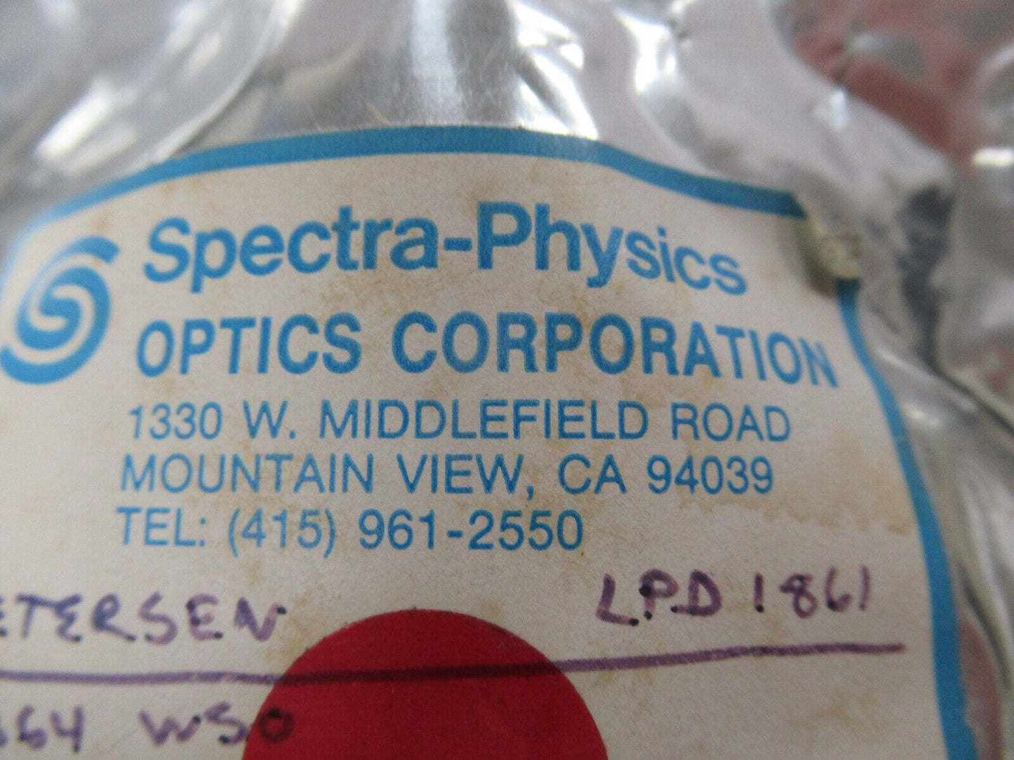 OPTICAL PRO SPECTRA PHYSICS 364 nm DICHROIC OPTICS AS PICTURED &W6-A-18