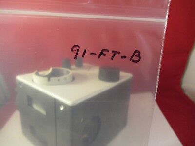 FOR PARTS LEITZ 514660 LAMP HOUSING ILLUMINATOR MICROSCOPE PART OPTICS &91-FT-B