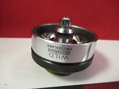 WILD HEERBRUGG SWISS OBJECTIVE EPI 10X M20 MICROSCOPE PART OPTICS AS IS &75-B-06