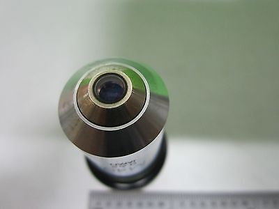 MICROSCOPE PART OBJECTIVE OLYMPUS JAPAN M40 40X OPTICS AS IS BIN#U8-41