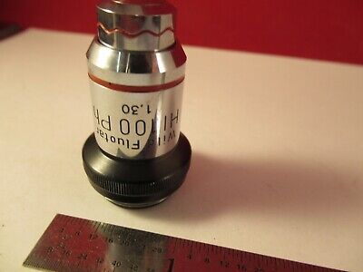 WILD SWISS OBJECTIVE PHASE PH 100X OPTICS MICROSCOPE PART AS PICTURED &1E-B-60