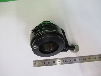 WILD SWISS M20 CONDENSER + IRIS ASSEMBLY MICROSCOPE PART AS PICTURED R8-A-63