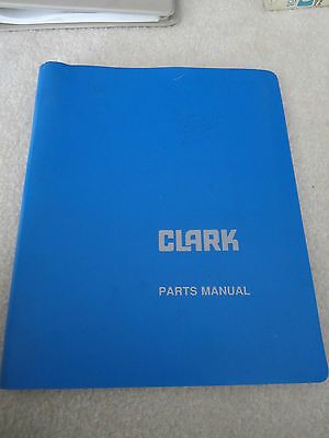 TEILEHANDBUCH CLARK FORKLIFT CHY60 I-056-4 INDUSTRIE-LKW