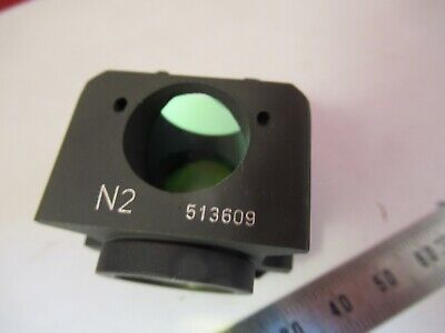 LEICA GERMANY DMR FILTER CUBE N2 513609 MICROSCOPE PART AS PICTURED &13-A-21