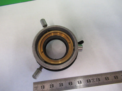 STEINDORFF BERLIN CENTERING COLLAR OPTICS MICROSCOPE PART AS PICTURED W4-B-11