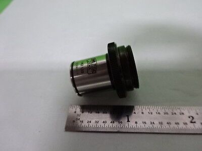 MICROSCOPE PART OBJECTIVE CARL ZEISS GERMANY HI 90X OPTICS AS IS #AE-28