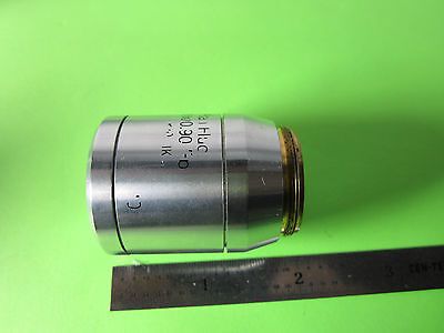 MICROSCOPE OBJECTIVE NOMARSKI 100X FLUOR INFINITY DIC IK EPI OPTICS BIN#A9-26