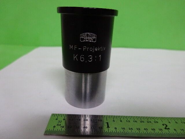 MICROSCOPE PART ZEISS GERMANY POLMI A EYEPIECE K 6.3 MF PROJECTIV AS IS #AQ-20