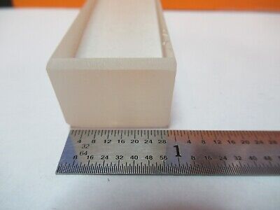 OPTICAL GLASS BAR 3/4" x 1" x 3" OPTICS AS PICTURED &5K-A-37