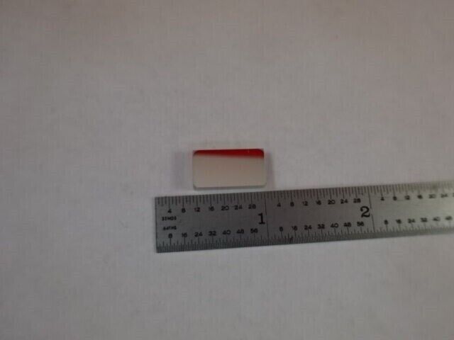 OPTICAL MINI RECTANGULAR GLASS MIRROR OPTICS AS PICTURED &7C-A-01