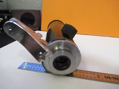 LEITZ GERMANY POL TUBUS OBJ HOLDER MICROSCOPE PART OPTICS AS PICTURED &85-B-21