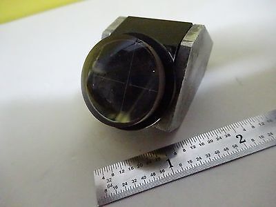 MICROSCOPE PART ZEISS LENS + PRISM OPTICS AS IS BIN#W5-01