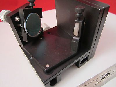 OPTICAL ORIEL MOUNT LASER OPTICS mirror + filter fixture iv BIN#PMEL