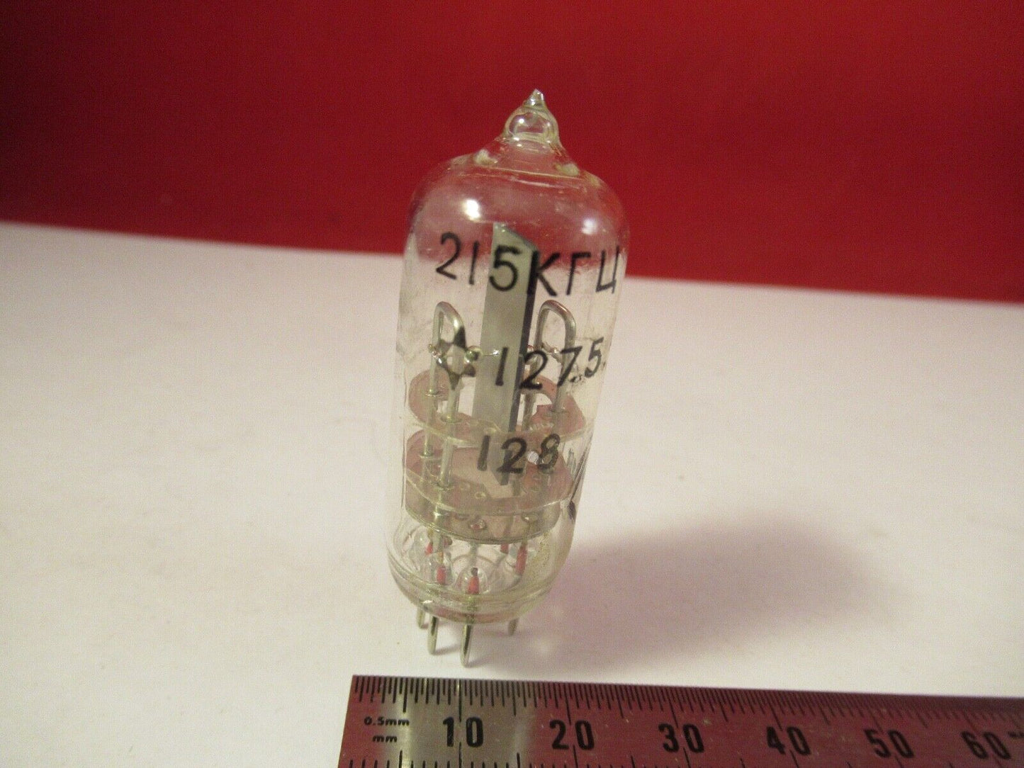 VINTAGE QUARTZ CRYSTAL RUSSIAN MORION FREQUENCY 215 kHz RADIO CONTROL &9-A-63