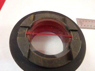 OPTICAL MOUNTED LENS COLLIMATOR PART OPTICS AS IS #J9-A-11