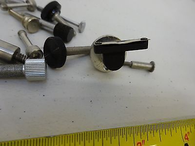 MICROSCOPE PARTS LOT SCREWS KNOBS ETC AS IS BIN#P4-B-48