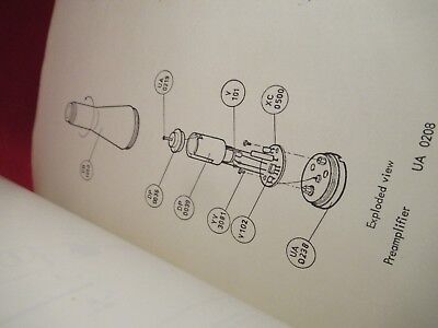 VINTAGE BRUEL KJAER DENMARK SERVICE MANUAL MULTIPLE MODELS AS PICTURED &100-C